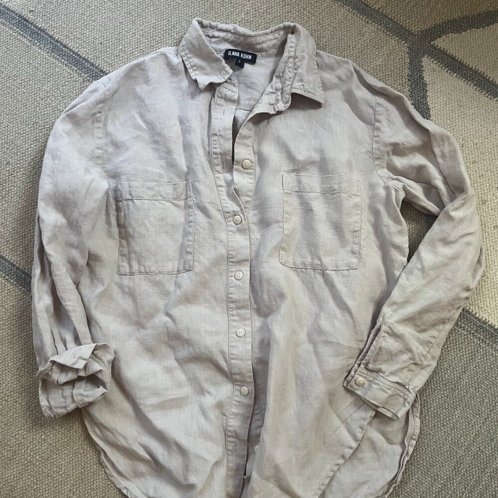 Ilana Kohn Swan shirt in Putty